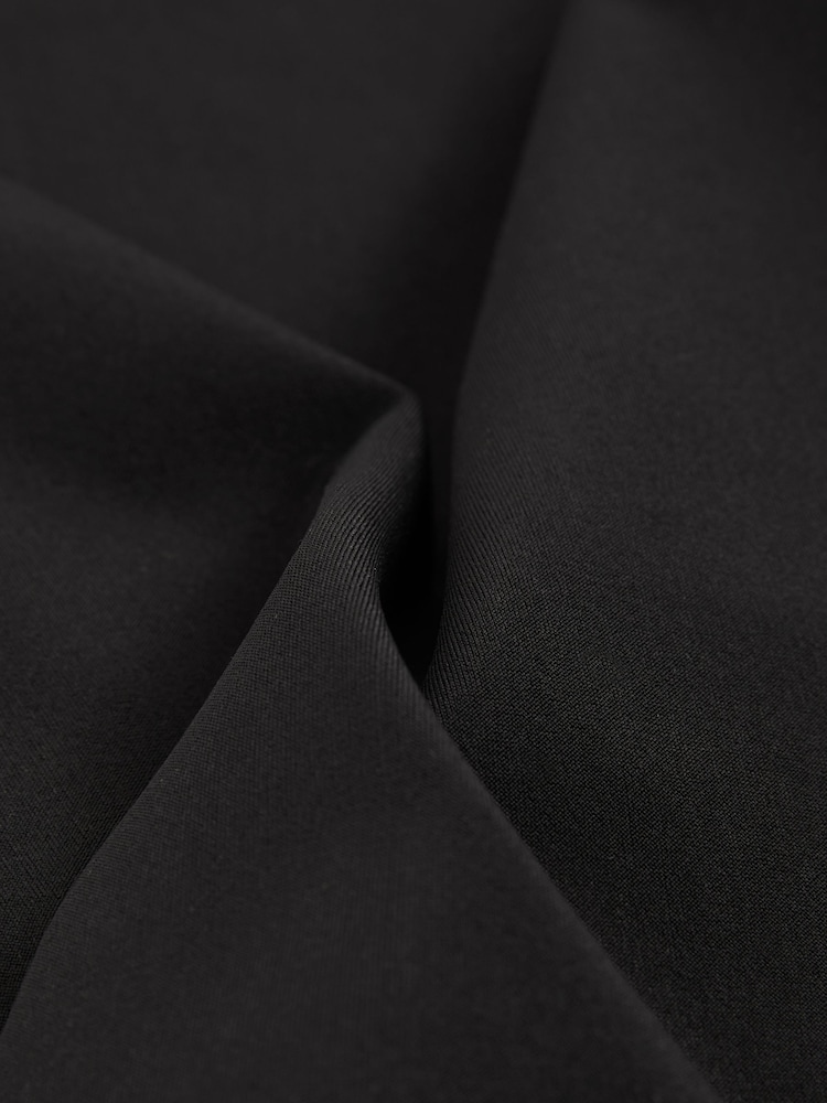 Reiss Black Laura High-Neck Jersey Bodysuit - Image 7 of 7