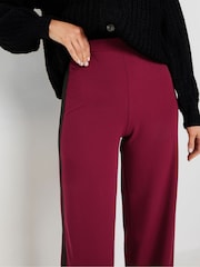 Long Tall Sally Red Stripe Wide Leg Trousers - Image 4 of 5