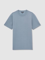 Airforce Blue - трикотажная футболка с круглым вырезом Reiss Bradley - Image 2 of 6