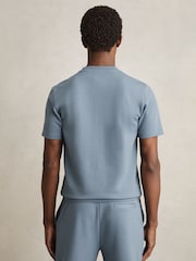 Airforce Blue - трикотажная футболка с круглым вырезом Reiss Bradley - Image 5 of 6