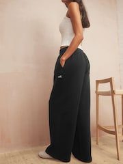 Noir - soi-même. Pantalon de jogging coupe large - Image 3 de 5