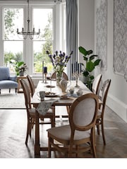 Laura Ashley Oak Wellington Extending Dining Table - Image 1 of 5