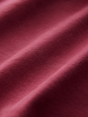 Red Baggy Wide Leg 100% Cotton Jeans - Image 8 of 8