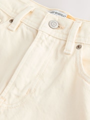 Ecru Relaxed Bootcut 100% Cotton Jeans - Image 8 of 9