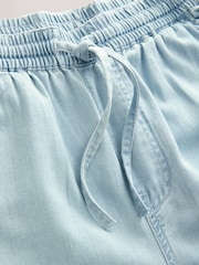 Bleach Lightweight Wide Leg Tencel 100% Cotton Jeans - Image 7 of 8