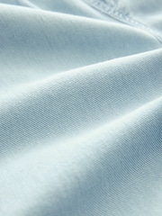 Bleach Lightweight Wide Leg Tencel 100% Cotton Jeans - Image 8 of 8
