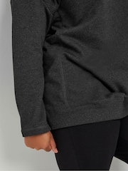 Yours Curve Black Oversized Hoodie - Image 4 of 5