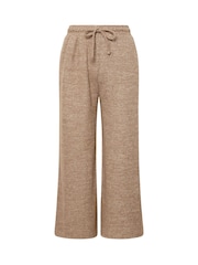 Yours Curve Natural Ribbed Trousers Set 2 Peice - Image 5 of 5