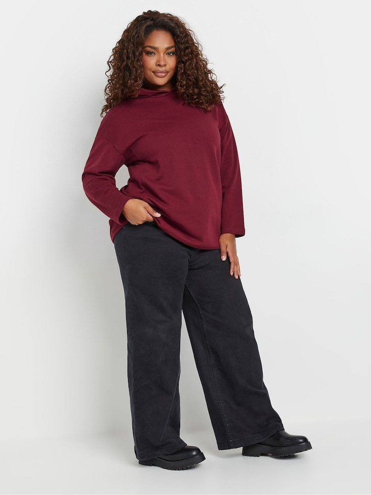 Yours Curve Oversized 100% Cotton Hoodie - Imagen 2 de 5 Yours Curve Oversized 100% Cotton Hoodie - Imagen 2 de 5