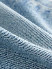 Mid Blue Kick Flare Cropped Comfort Stretch Jeans - Image 2 of 4