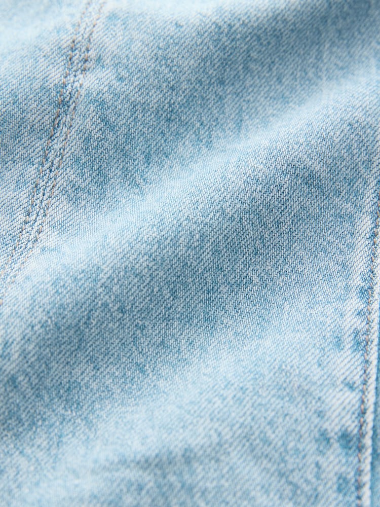 Mid Blue Romper Denim Playsuit - Image 8 of 8