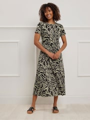 M&Co Abstract Midi Rochie - Imaginea 5 din 7