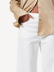 Citizens of Humanity White Annina High Rise Wide Leg Jeans - Image 5 of 6
