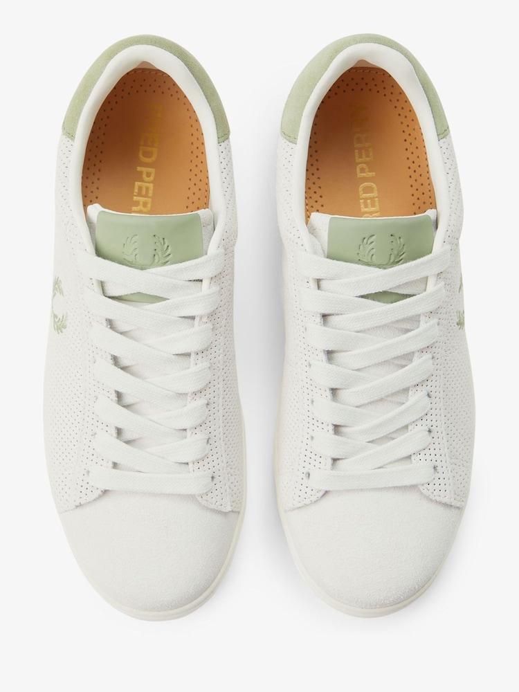 Fred Perry Spencer Suede Trainers - Image 4 of 4