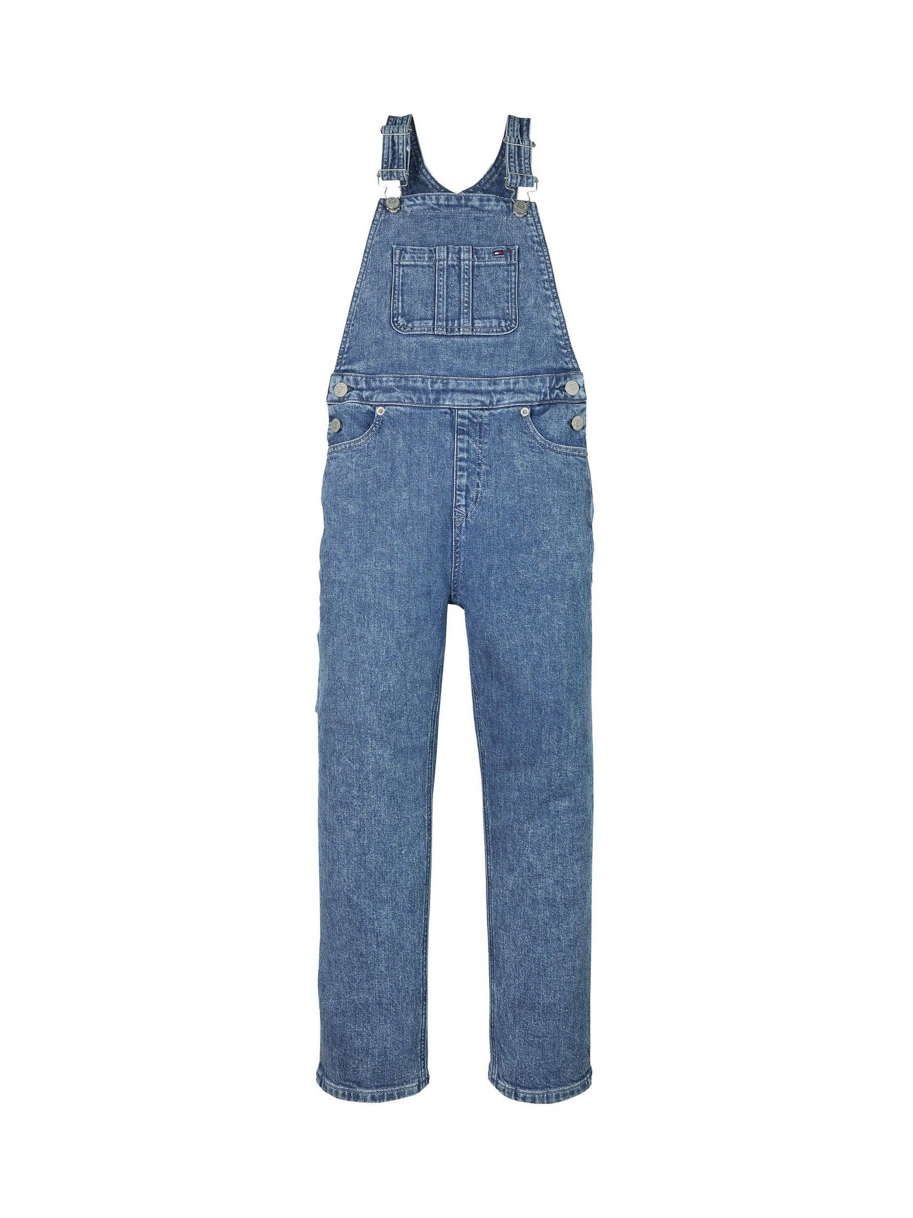 Buy Tommy Hilfiger Blue Unisex Carpenter Denim Dungaree from
