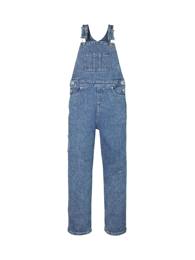 Tommy Hilfiger Blue Unisex Carpenter Denim Dungaree - Image 3 of 4