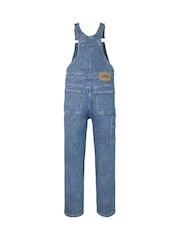 Tommy Hilfiger Blue Unisex Carpenter Denim Dungaree - Image 4 of 4