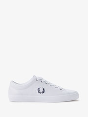 Fred Perry Baseline Lear Trainers - Image 1 of 4