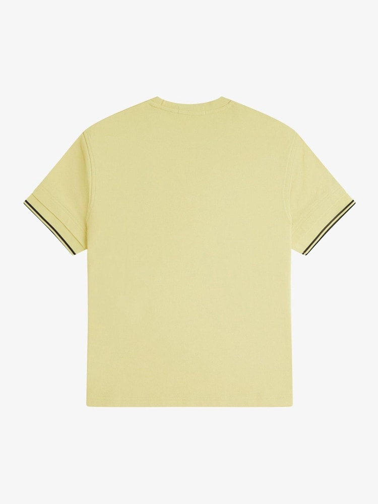 Fred Perry футболка из пике с контрастной отделкой - Изображение 2 из 2