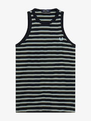 Fred Perry Striped Ribbed Vest - Image 1 of 2