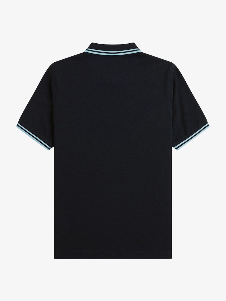 Рубашка поло с контрастной отделкой Fred Perry - Изображение 2 из 2
