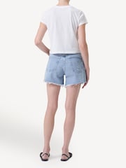 AGOLDE Blue Parker long Shorts - Image 3 of 6