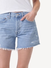 AGOLDE Blue Parker long Shorts - Image 6 of 6