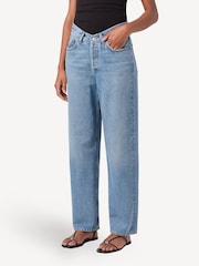 AGOLDE Blue V-waist Baggy Jeans - Image 1 of 5