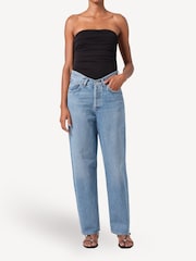 AGOLDE Blue V-waist Baggy Jeans - Image 4 of 5