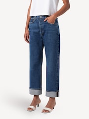 AGOLDE Blue Fran Jeans - Image 1 of 7