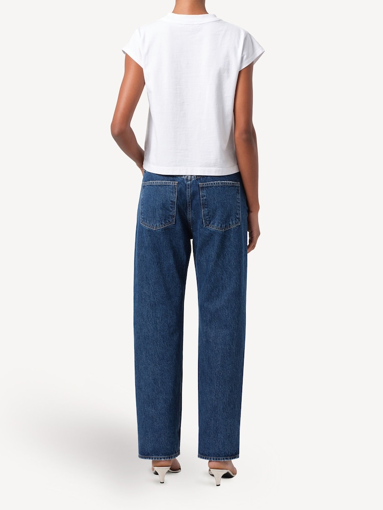 AGOLDE Blue Fran Jeans - Image 2 of 7