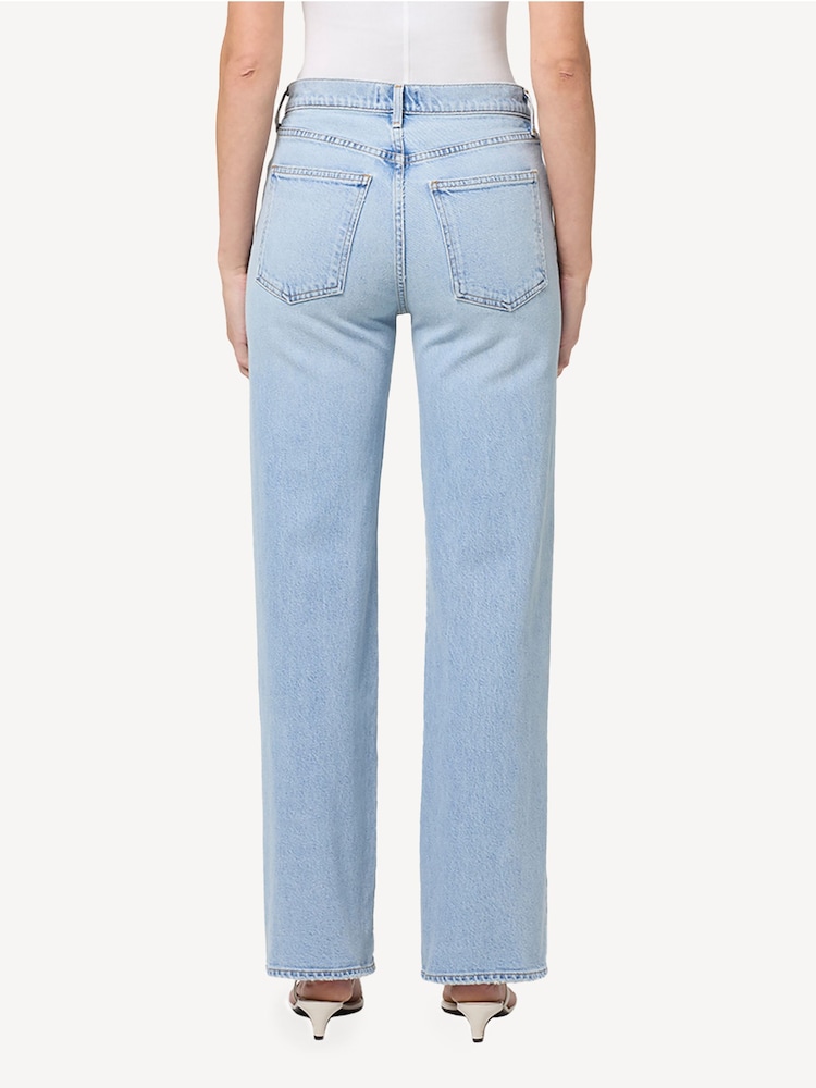 AGOLDE Beam Blue Harper Straight Stretch Jeans - Image 2 of 5