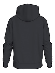 Calvin Klein Black Relaxed Monologo Hoodie - Image 2 of 5