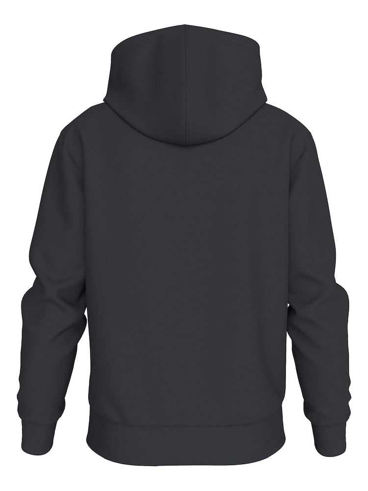 Schwarz - Calvin Klein Hoodie in Relaxed Fit mit Monologo - Bild 2 von 5 Schwarz - Calvin Klein Hoodie in Relaxed Fit mit Monologo - Bild 2 von 5