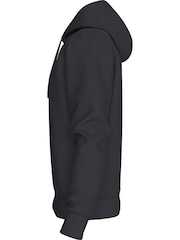 Calvin Klein Black Relaxed Monologo Hoodie - Image 4 of 5