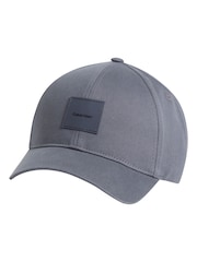 Calvin Klein Grey 100% Cotton Baseball Cap - Image 1 of 3