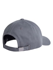 Calvin Klein Grey 100% Cotton Baseball Cap - Image 2 of 3