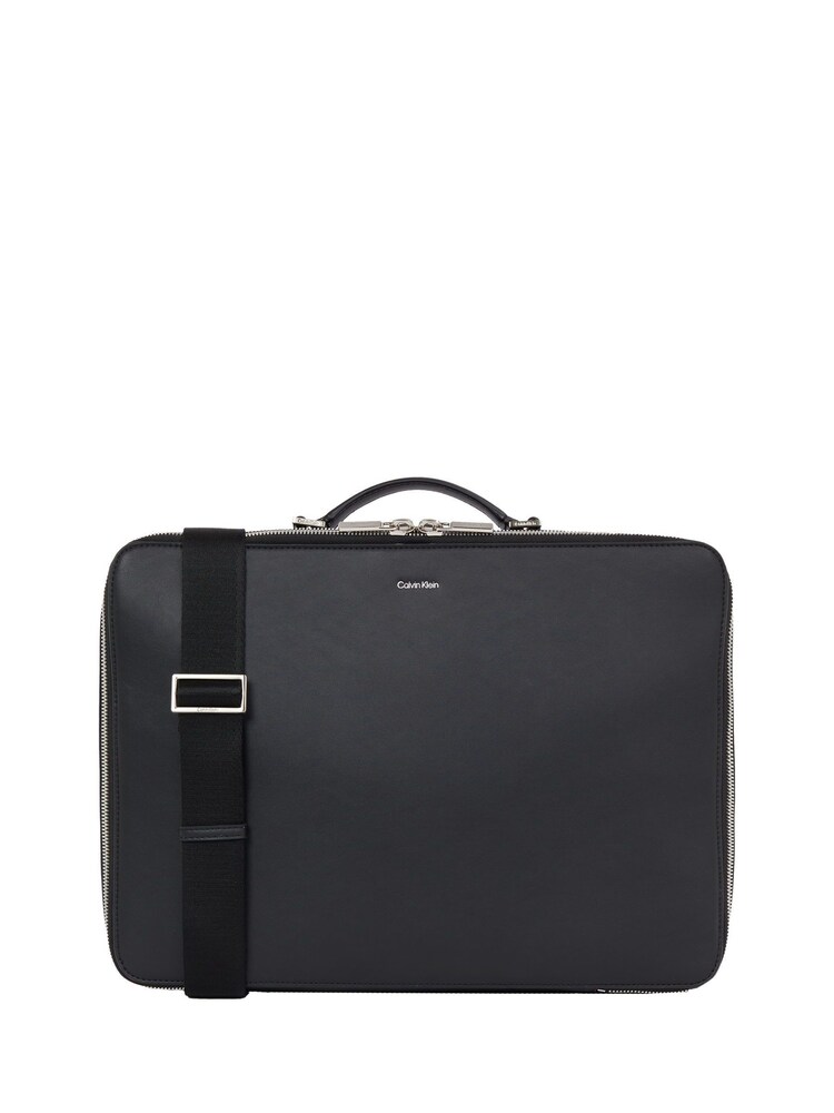 Calvin Klein Black Sleek Laptop Bag - Image 1 of 5