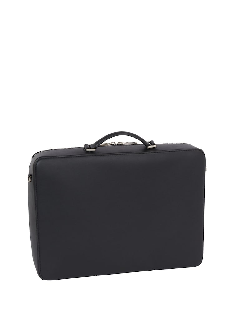 Calvin Klein Black Sleek Laptop Bag - Image 2 of 5
