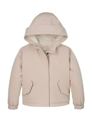 Calvin Klein Grey Technical Parka Jacket - Image 4 of 5