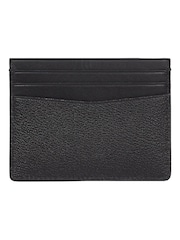 Calvin Klein Black Logo Embossed Card Holder - Image 2 of 4
