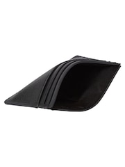 Calvin Klein Black Logo Embossed Card Holder - Image 3 of 4