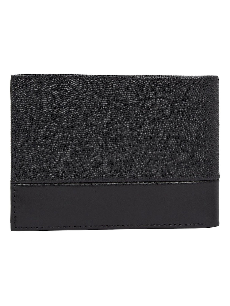 Calvin Klein Leather Trifold Wallet With Coin Pocket - Imagen 2 de 4