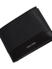 Calvin Klein Leather Trifold Wallet With Coin Pocket - Imagen 3 de 4