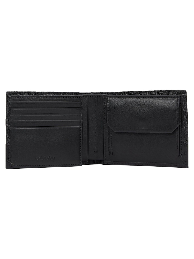 Calvin Klein Leather Trifold Wallet With Coin Pocket - Imagen 4 de 4