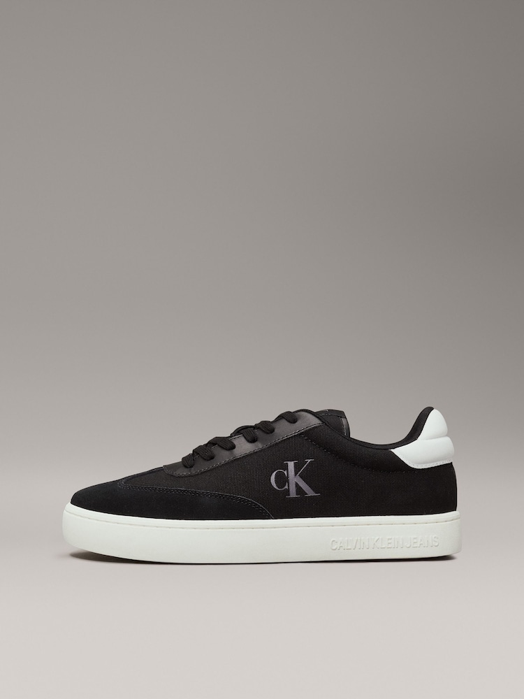 Calvin Klein White Classic Cupsole Low Trainers - Image 2 of 7
