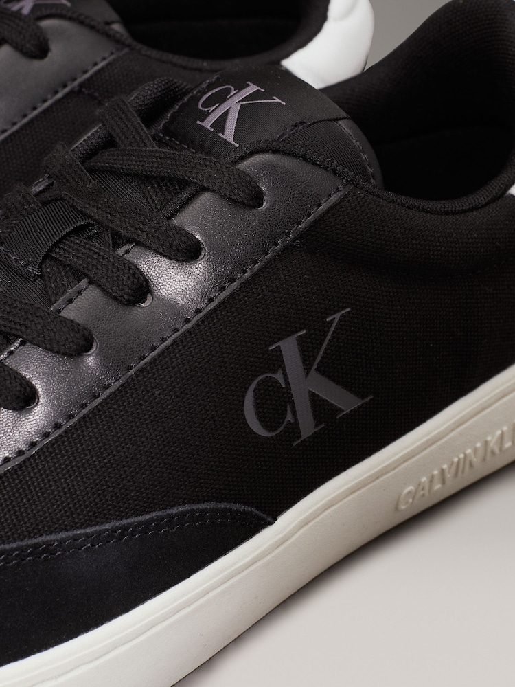 Calvin Klein White Classic Cupsole Low Trainers - Image 7 of 7