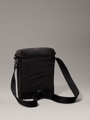 Calvin Klein Black Flap Reporter Bag - Image 2 of 5