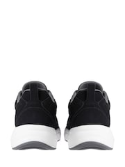 Calvin Klein Black Retro Tennis Low Trainers - Image 3 of 5