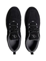 Calvin Klein Black Retro Tennis Low Trainers - Image 4 of 5